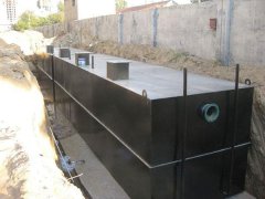 恒大・山水城首一期地埋式污水处理装置